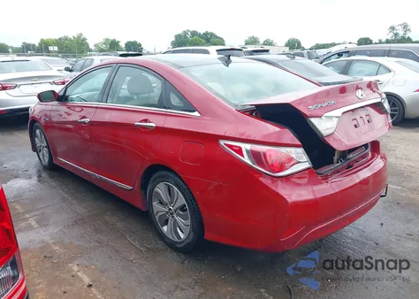 2013 Hyundai Sonata Hybrid Limited из США, поврежденный, VIN KMHEC4A45DA065993